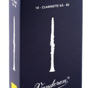 Caja Cañas Tradicional Vandoren CR103 para Clarinete Si Bemol 3 (10 Pzs)