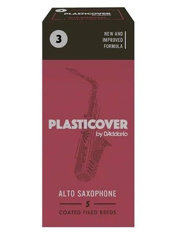 Caja cañas D'Addario Plasticover para Saxofón Alto 3 (5 Pzs)